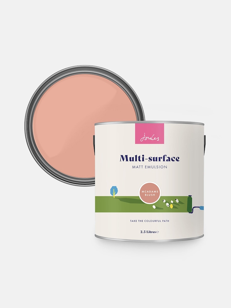 Joules McAdams Blush Multi Surface Matt Emulsion - Image 4 of 4