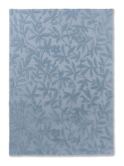 Laura Ashley Blue Cleavers Wool Rug - Image 3 of 4