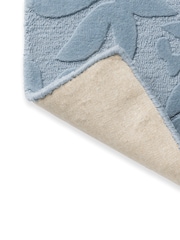Laura Ashley Blue Cleavers Wool Rug - Image 4 of 4