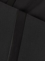 Reiss Black Knightsbridge Senior Tuxedo Satin Stripe Trousers - Image 6 of 6