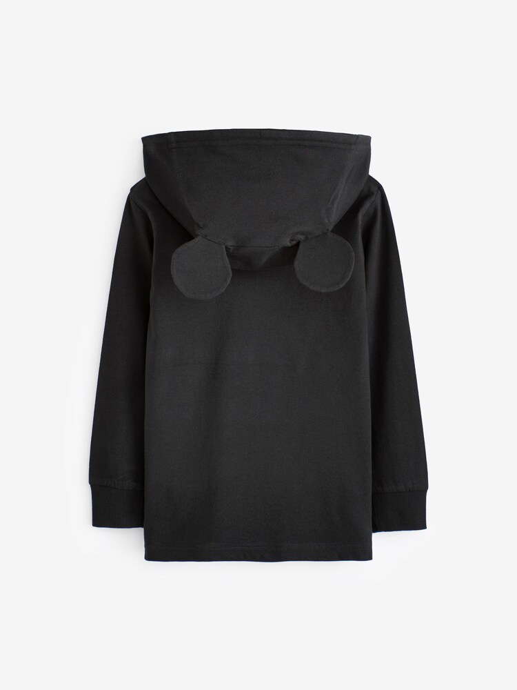 Black Mickey Mouse Lightweight Disney Hoodie (3mths-8yrs) - Image 2 of 2