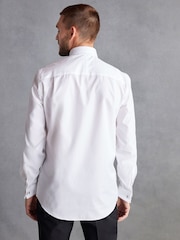 White Signature Occasion 100% Cotton Shirt And Black Bow Tie Pack - Image 3 of 7