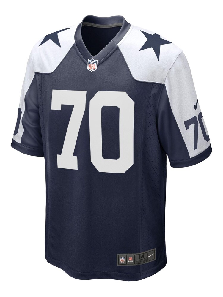 Nike Blue NFL Dallas Cowboys Game Alternate Jersey - Navy - Zack Martin Youth - Image 2 of 3 Nike Blue NFL Dallas Cowboys Game Alternate Jersey - Navy - Zack Martin Youth - Image 2 of 3