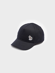 Marineblau - Paul Smith Junior Jungen Baseballcap mit Zebralogo - Bild 4 von 8