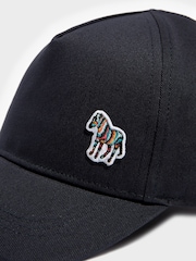Marineblau - Paul Smith Junior Jungen Baseballcap mit Zebralogo - Bild 6 von 8