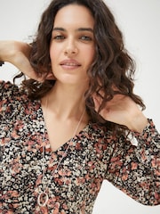 FatFace Dylan Lange Bluse, Blush - Bild 2 von 6