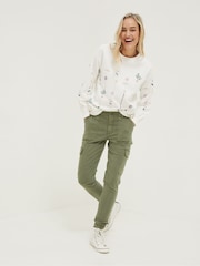 FatFace Hythe Green Cargo Trousers - Image 3 of 5