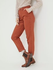 FatFace Brown Aspen Tapered Chinos - Image 1 of 4