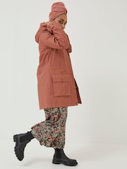 FatFace Brown Taylor Coat - Image 5 of 8