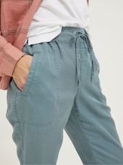 FatFace Green Lyme Plain Joggers - Image 4 of 5