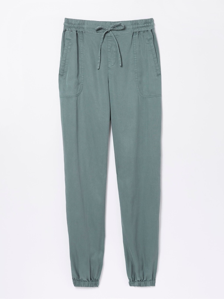 FatFace Green Lyme Plain Joggers - Image 5 of 5