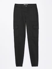 FatFace Hythe Black Cargo Trousers - Image 5 of 5