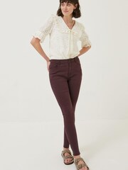 FatFace Purple Harlow High Waist Jeggings - Image 2 of 5