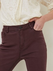 FatFace Purple Harlow High Waist Jeggings - Image 3 of 5