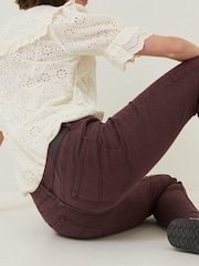 FatFace Purple Harlow High Waist Jeggings - Image 4 of 5