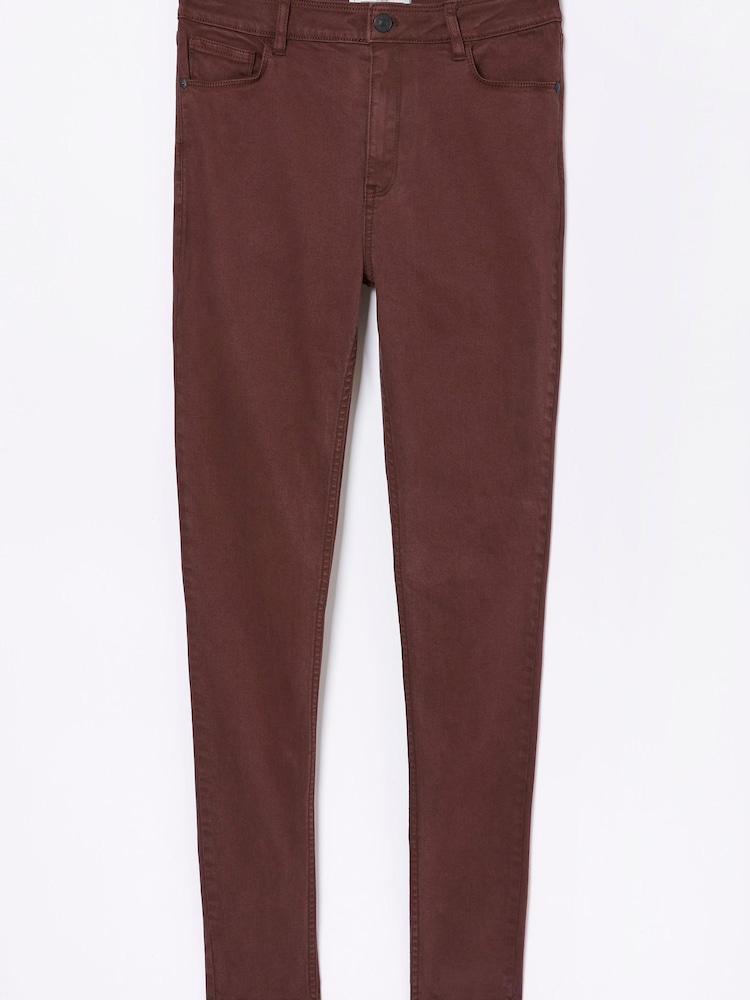 FatFace Purple Harlow High Waist Jeggings - Image 5 of 5