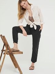 FatFace White Linen Blend Billie Shirt - Image 7 of 9