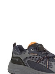 Pavers Mens Blue Wide-Fit Trainers - Image 2 of 5