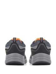 Pavers Mens Blue Wide-Fit Trainers - Image 3 of 5