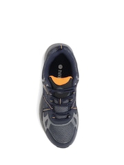 Pavers Mens Blue Wide-Fit Trainers - Image 4 of 5