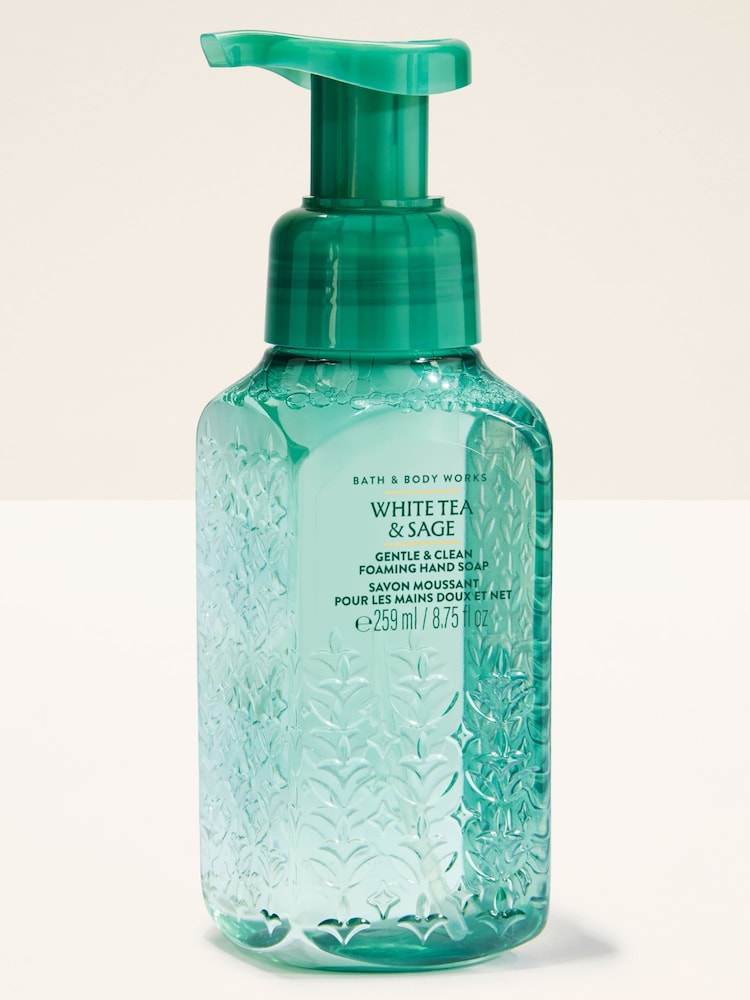 Bath & Body Works White Tea and Sage Gentle & Clean Foaming Hand Soap 259ml - Image 1 of 4