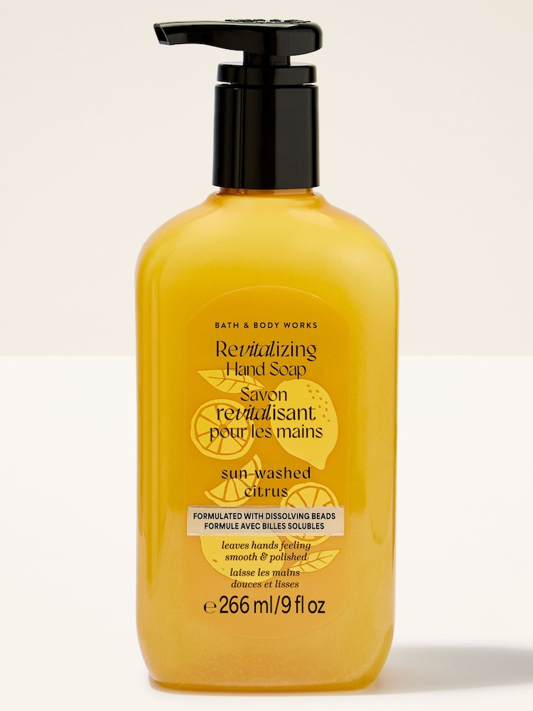 Bath & Body Works Sunwashed Citrus Revitalizing Gel Hand Soap 266ml - Image 1 of 4 Bath & Body Works Sunwashed Citrus Revitalizing Gel Hand Soap 266ml - Image 1 of 4
