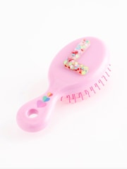 Bright Pink L Initial Hairbrush - Image 1 of 3