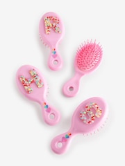 Bright Pink L Initial Hairbrush - Image 2 of 3