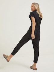 FatFace Black Una Jumpsuit - Image 2 of 5