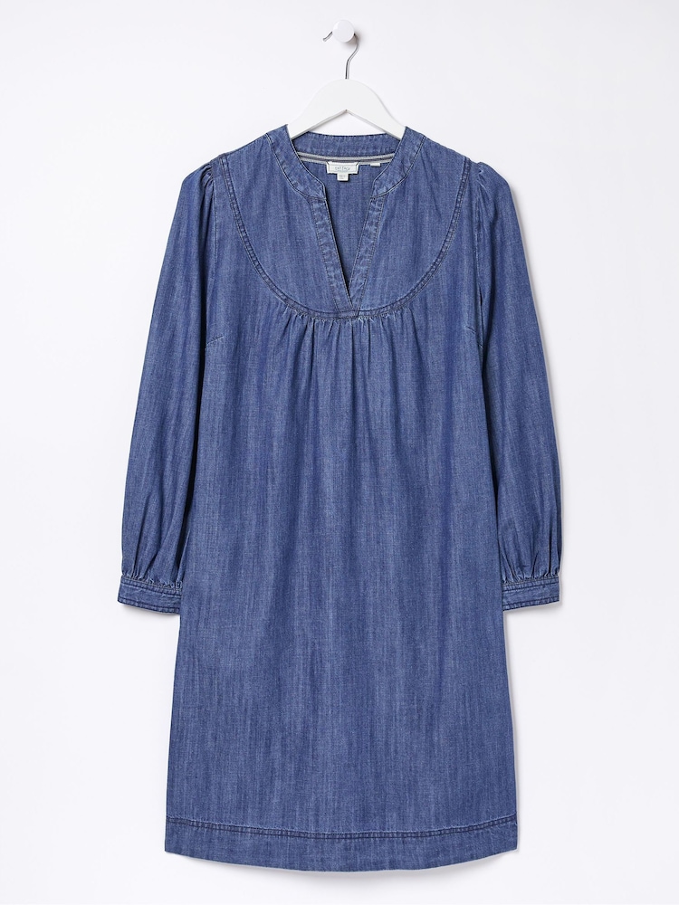 FatFace Blue Jessie Denim Dress - Image 1 of 1