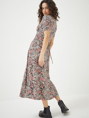 FatFace Black Blush Delilah Jersey Dress - Image 2 of 6