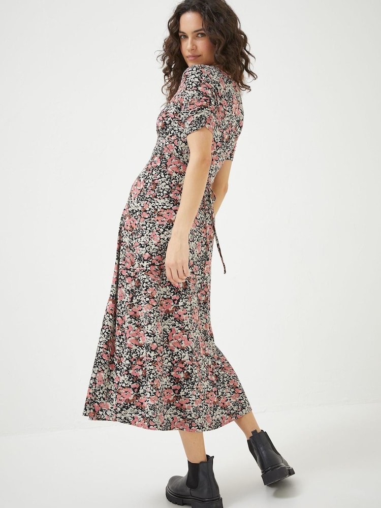 FatFace Black Blush Delilah Jersey Dress - Image 2 of 6
