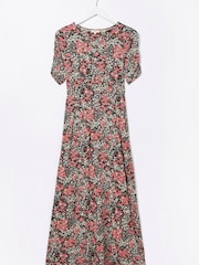 FatFace Black Blush Delilah Jersey Dress - Image 6 of 6