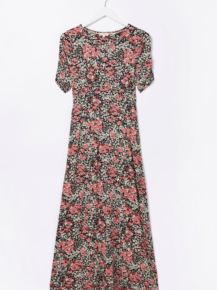 FatFace Black Blush Delilah Jersey Dress - Image 6 of 6