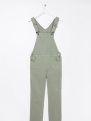 FatFace Green Lewes Canvas Dungarees - Image 6 of 6