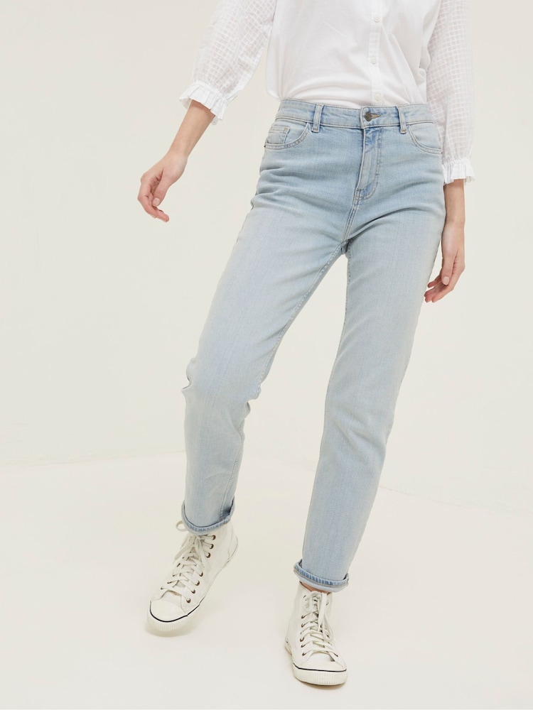 FatFace Blue Chesham Girlfriend Jeans - Image 1 of 5