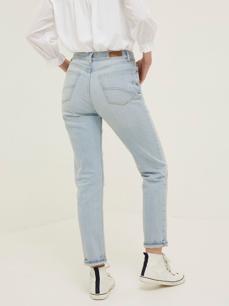 FatFace Blue Chesham Girlfriend Jeans - Image 2 of 5