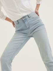 FatFace Blue Chesham Girlfriend Jeans - Image 4 of 5