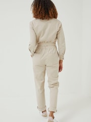 FatFace Natural Betty Boilersuit - Image 2 of 5