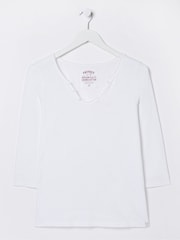 FatFace White Porter T-Shirt - Image 3 of 3