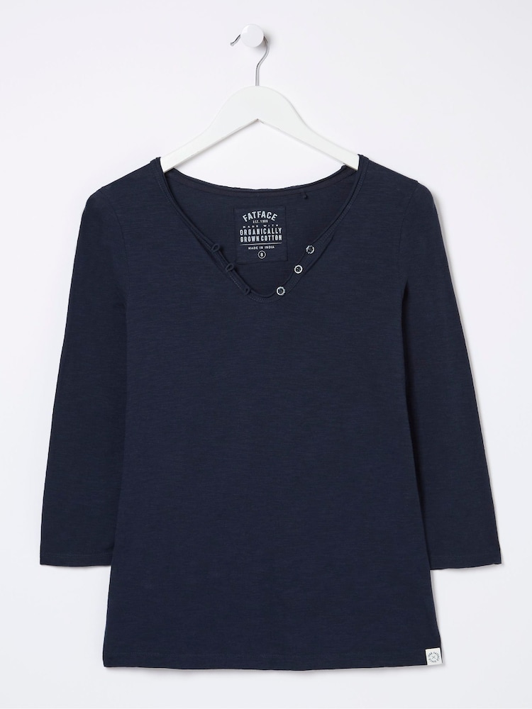 FatFace Blue Porter T-Shirt - Image 5 of 5