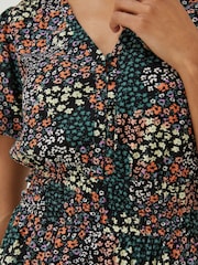 FatFace Black Meadow Patchwork Lottie Dress - Image 3 of 4