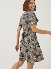FatFace Black Patchwork Fiona Jersey Dress - Image 2 of 6
