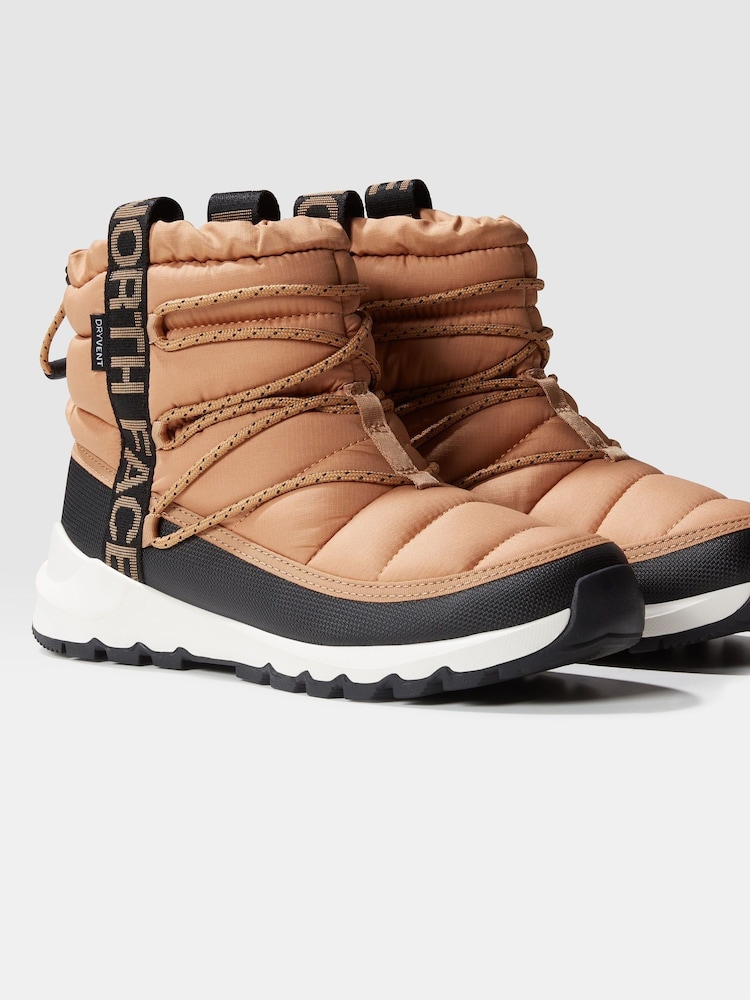 Marrón - Botas de invierno impermeables y térmicas con cordones para mujer de The North Face - Imagen 2 de 6