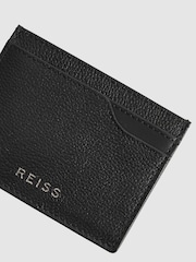 Reiss Black Cabot Leather Card Holder - Image 2 of 2