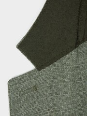 Reiss Sage Attire Slim Fit Textured Wool Blend Blazer - Image 9 of 9