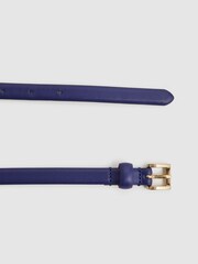 Reiss Purple Molly Mini Leather Waist Belt - Image 3 of 4