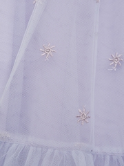 Reiss Lilac Fifi 9-12 yrs Tulle Embroidered Dress - Image 6 of 6