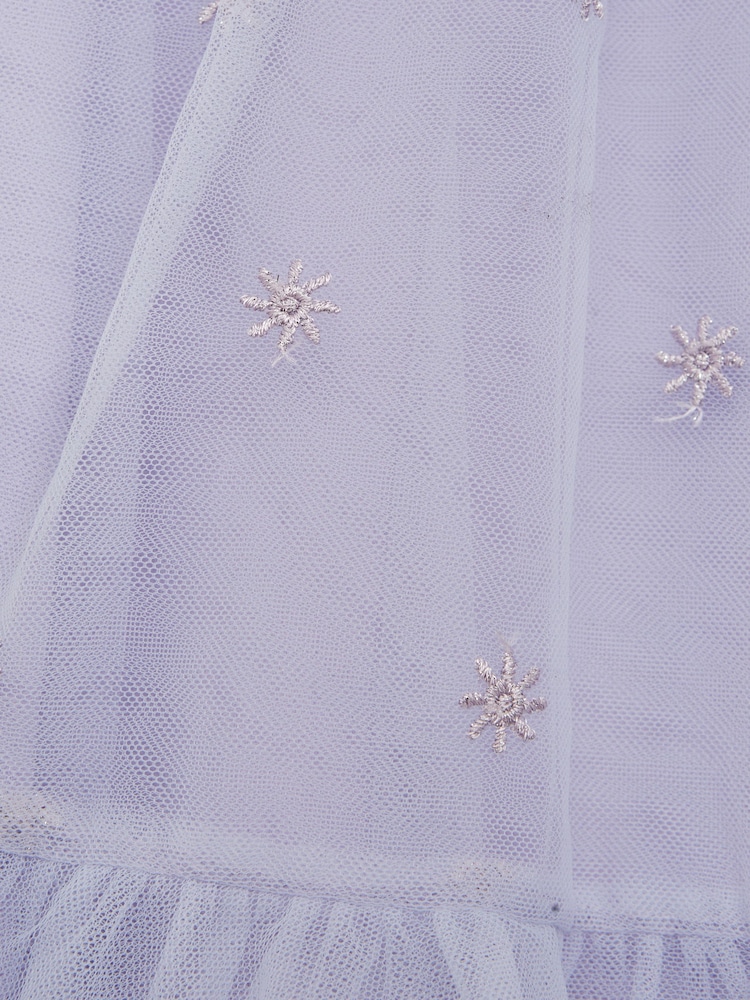 Reiss Lilac Fifi 9-12 yrs Tulle Embroidered Dress - Image 6 of 6