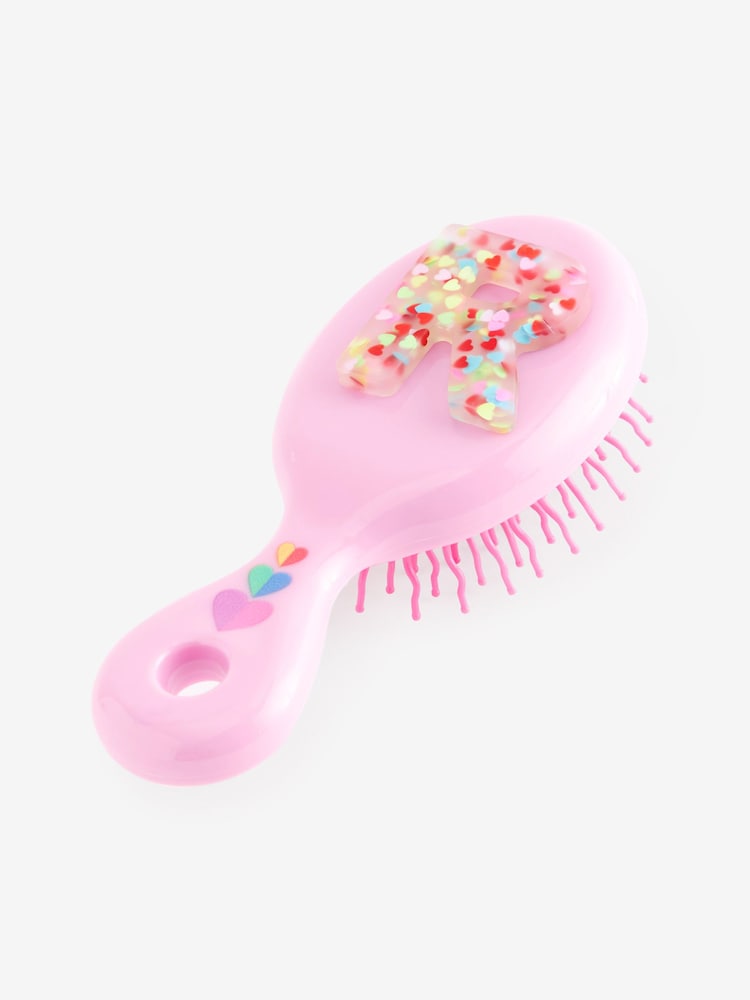 وردي زاهي R - فرشاة شعر مزيّنة بالأحرف الأولى - صورة 1 من 3 وردي زاهي R - فرشاة شعر مزيّنة بالأحرف الأولى - صورة 1 من 3